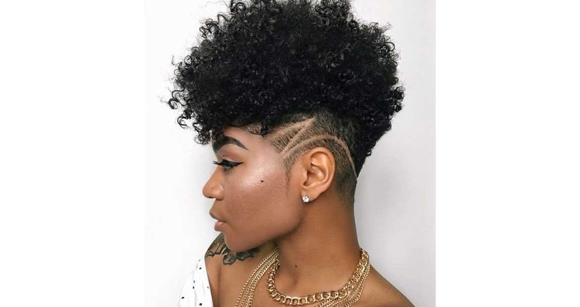 Corte curto feminino: undercut